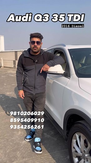 Audi Q3 35 TDI Diesel Car Haryana Regt. 2016 Model Single Owner. New Tyres Panoramic Sunroof 75000 km Runup Brand New Tyres. DRL lights Well Maintained Car Price 13.45 LakhContact these numbers for any enquiries 8595408071, 9354256261, 8595340124, 9810206029Sell your car @cardeal.nsp in one Call/Visit: Contact 9810206029 | CarDeal