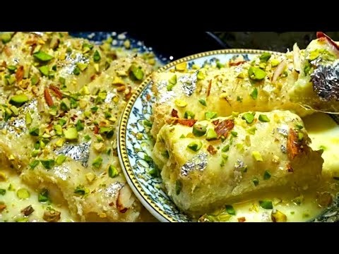Bread Malai Roll Custard Recipe |bread Malai custard |desserts recipes| Eid special