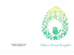 Húsvéti képeslapok, amiket csak ki kell nyomtatni