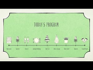 【結婚式 オープニングムービー】イントロダクション（グリーン）#オープニングムービー #結婚式 #プロフィールムービー