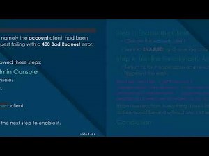 Resolving HTTP 400 Bad Request Errors in Keycloak Admin Client