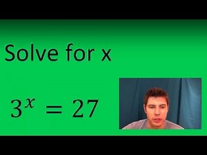 Solving for Exponents