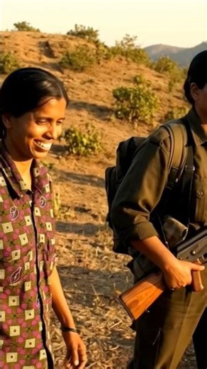 Raje And Renuka Women Fighters Going War Field #shortstory 35: #war #field #bastar #raje