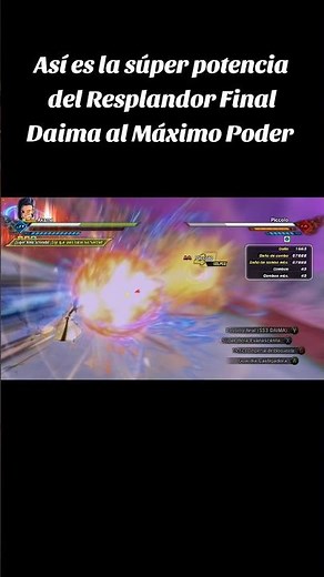Así es la súper potencia del Resplandor Final Daima de Vegeta al Máximo Poder #shorts #dragonball