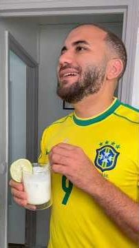 Brazilian Lemonade Recipe 🇧🇷 #easyrecipe #lemonade #homemadebeverage #brazil