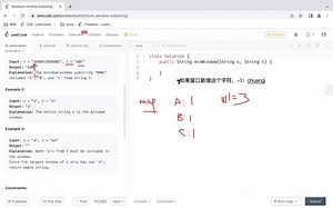 leetcode 76. 最小覆盖子串（Minimum Window Substring）滑动窗口