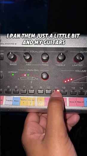 How to get Great mix with your p16 #drums #behringer #p16