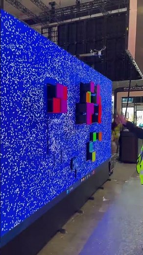 Kinetic LED Motion Demo at ISE | Mechanical LED Lifting System + Interactive Experience