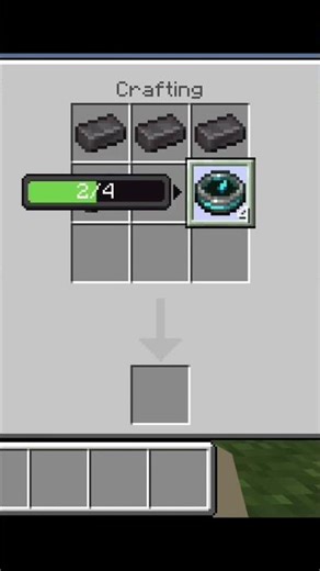 Minecraft me Craft a netherite compass #minecraft​ #mcpe​ #shorts​