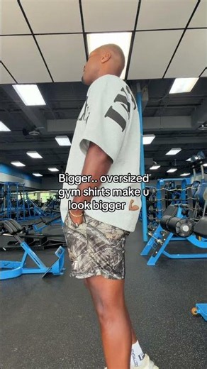 2XL Pump Cover at 6'2 #gym #gympump #oversized