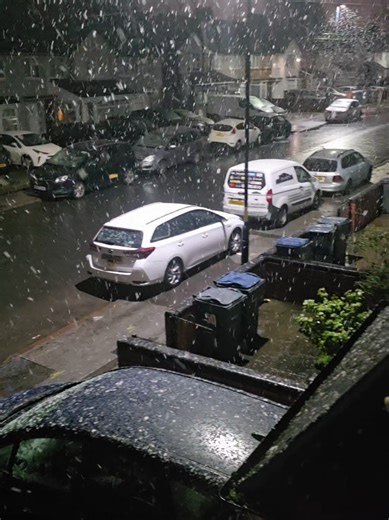 Alum rock road 🥰First snowfall #snow #newyear #coldweather #fyppppppppppppppppppppppp #2026