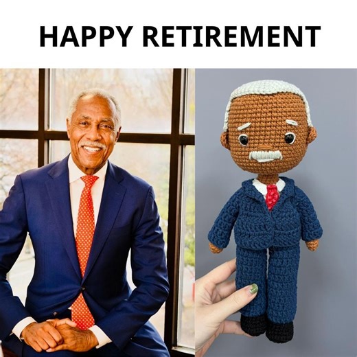Custom Crochet Retirement Doll, Personalized Look Alike Doll, Boss Farewell Gift, Mini Me Doll, Retirement Keepsake Gift - Etsy