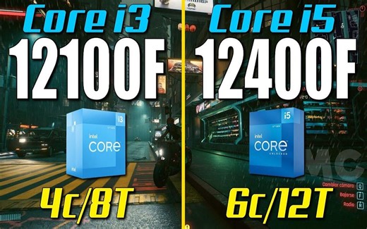 i3-12100F vs. i5-12400F | 他们的差距有多大？