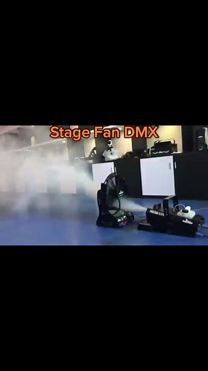 Stage Fan with DMX 512 Control,do you like?#dmxlighting #stagelighting #stagemachine #stagelights #fogmachine #fogmachines #stagefan #fanlight #stageequipment