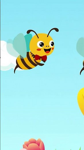 🐝🐝Bees Go Buzzing | Part 4 | Little Fish Tales | #nurseryrhymes