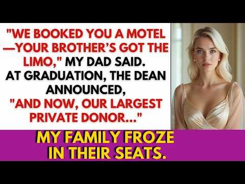 Parents Put Me in a Cheap Motel for Graduation—While My Brother Rode a Limo Then I Took the Stage