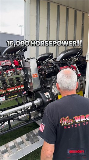 Unloading 15,000 Horsepower!! #tractorpulling #modified | Beer Money Pulling Team