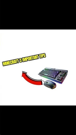 Minecraft Keyboard & Mouse 3 Secret Tricks 😱 | 1 Click Craft + Fast Inventory Tips