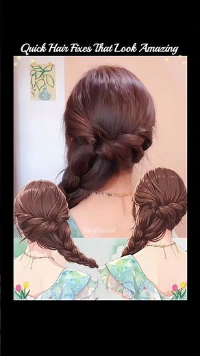 Quick Hair Fixes that look Amazing 🌿 Tutorial 💐 Fairy Hair Lab 💎