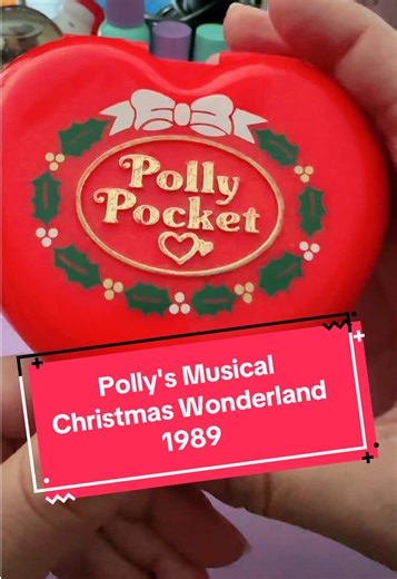 Polly Pocket Navideño de 1989 #pollypocket #toys #pollylaida #90s #90skids