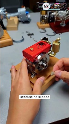 Starting the Punk Hero Mini Diesel Engine