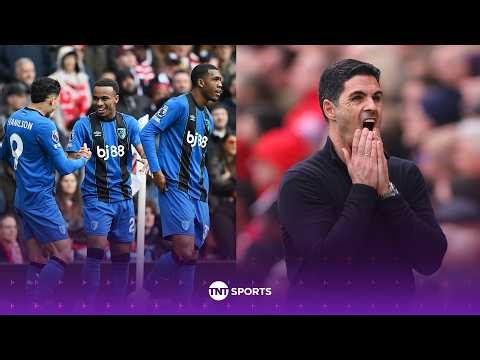 FULL-TIME SCENES: Title Blow?! 👀 Bournemouth pull off huge upset vs Arsenal at The Emirates! 🍒