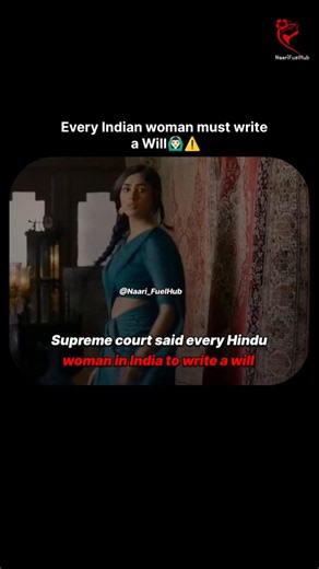 Every Indian woman must write this will⚠️ |NaariFuelHub| #shorts #inspiring #motivational
