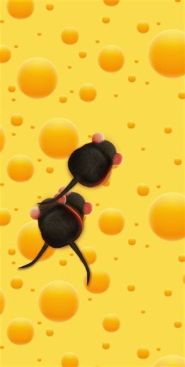 Cheese Chase! Mice Running Videos for Cats #cats #catshorts #kitten #cat #catandmousegame