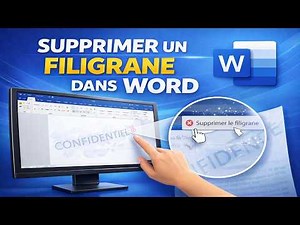 ❌ Supprimer un filigrane dans Word ✅ Astuce rapide