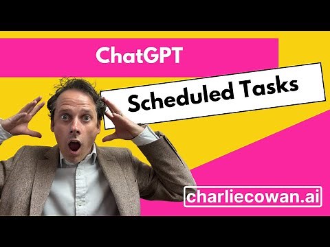 ChatGPT Scheduled Tasks - How and when to use