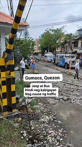 1.5M views · 5.7K reactions | Gumaca, Quezon Jeep at Bus hindi nagkabigayan nag.cause ng traffic. Habaan pa natin ang ating pasensya sa byahe. | Sir Iris | Facebook