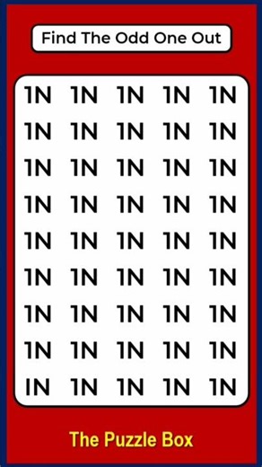 Can You Find The Odd One? #shorts #puzzlequiz #challenge