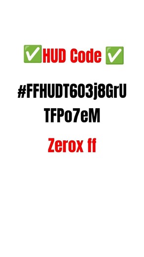 hud code of zerox