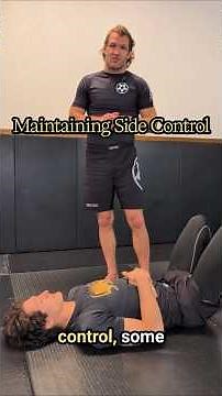 How to Improve Your Side Control Maintenance: 3 Points of Contact & The "Kickstand" Underhook