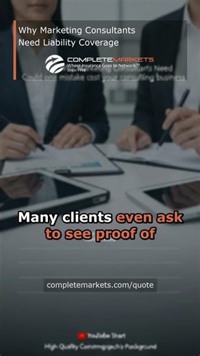 Why Marketing Consultants Need Liability Coverage