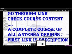 Building and analyzing S Parameter Antenna in HFSS | Return Loss Plot of antenna