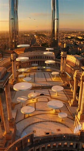 🏛️ Rome en 2150 — Quand l'Antiquité rencontre le Futur ⚡