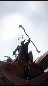 How to Train Your Dragon 2 Reunion Scene: White Alpha Dragon vs Black Alpha Fight