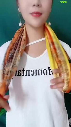 How to wear a Silk scarf #Howtowear #Silkscarf | How To Make