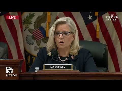 WATCH: Rep. Liz Cheney delivers closing statement on Day 6 | Jan. 6 hearings