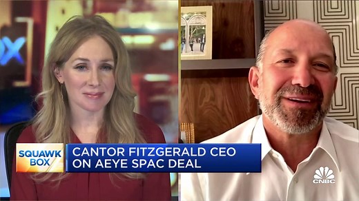 Full interview with Cantor Fitzgerald CEO Howard Lutnick on GameStop, AEye SPAC and more