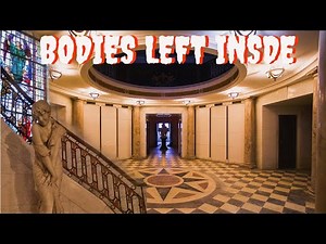 Abandoned Mausoleum *BODIES LEFT BEHIND*