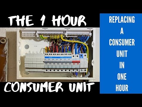 The 1 Hour Consumer Unit Replacement