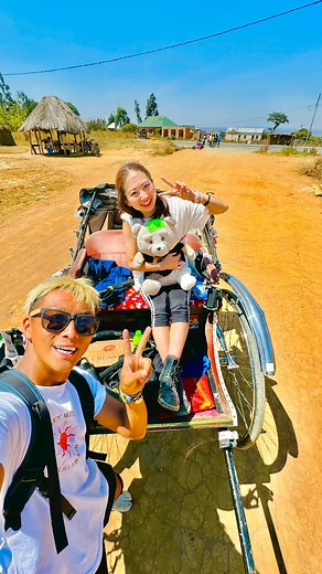 ぴょん🌏✈️80ヵ国一人旅した障がい者 on Instagram: "アフリカで人力車と一緒に走った結果👼🏻 . ＼投稿をみてくれてありがとう／ 私は全く聞こえないのに71カ国 一人旅したぴょん（ @pyon_princess_ ）です*⋆✈︎ まだまだ旅していくよ🦋✨ 動画や写真で海外旅行情報を紹介するよ ━━━━━━━━━━━━━━━ 📍タンザニア🇹🇿 ━━━━━━━━━━━━━━━ #バックパッカー #アフリカ #世界一周 #旅 #海外旅行 #一人旅女子 #一人旅 #タンザニア #人力車"