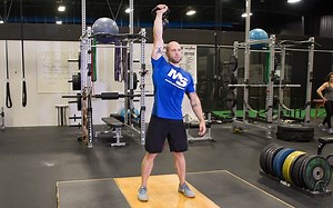 1 KB Kettlebell Push Press