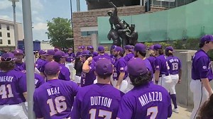 18K views · 1.1K reactions | The LSU Tigers baseball team is Omaha gearing up for the College World Series.  Get the latest on LSU sports: https://trib.al/ih5ViaM | Louisiana First News | Facebook