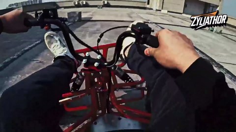 Zyliathor 212cc 4-Stroke Gas Powered Go Kart, CVT Go Kart w/ 420 Chain, Up to 45MPH, Hydraulic Rear Disc, 4-Wheel Independent Suspension, 145/70-6 Tires, Teens & Adults, Backyard Trails