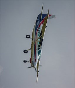 Video: Small airplane crashes nose first onto sidewalk (pilot fine)