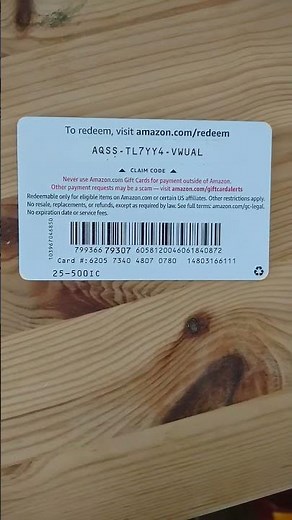 Free Amazon gift card code! act fast #amazon