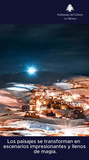 Embajada del Líbano en México | Embassy of Lebanon in Mexico on Instagram: "Winter in Lebanon is pure magic ❄️🇱🇧 Snow blankets the mountains, turning them into breathtaking landscapes where nature, tradition, and celebration meet. From snowy peaks to cozy villages, Lebanese winter offers unforgettable moments, festive holidays, and the rare beauty of enjoying snow and sea in the same day. ✨ La nieve cubre las montañas, transformándolas en paisajes impresionantes donde la naturaleza, la tradici
